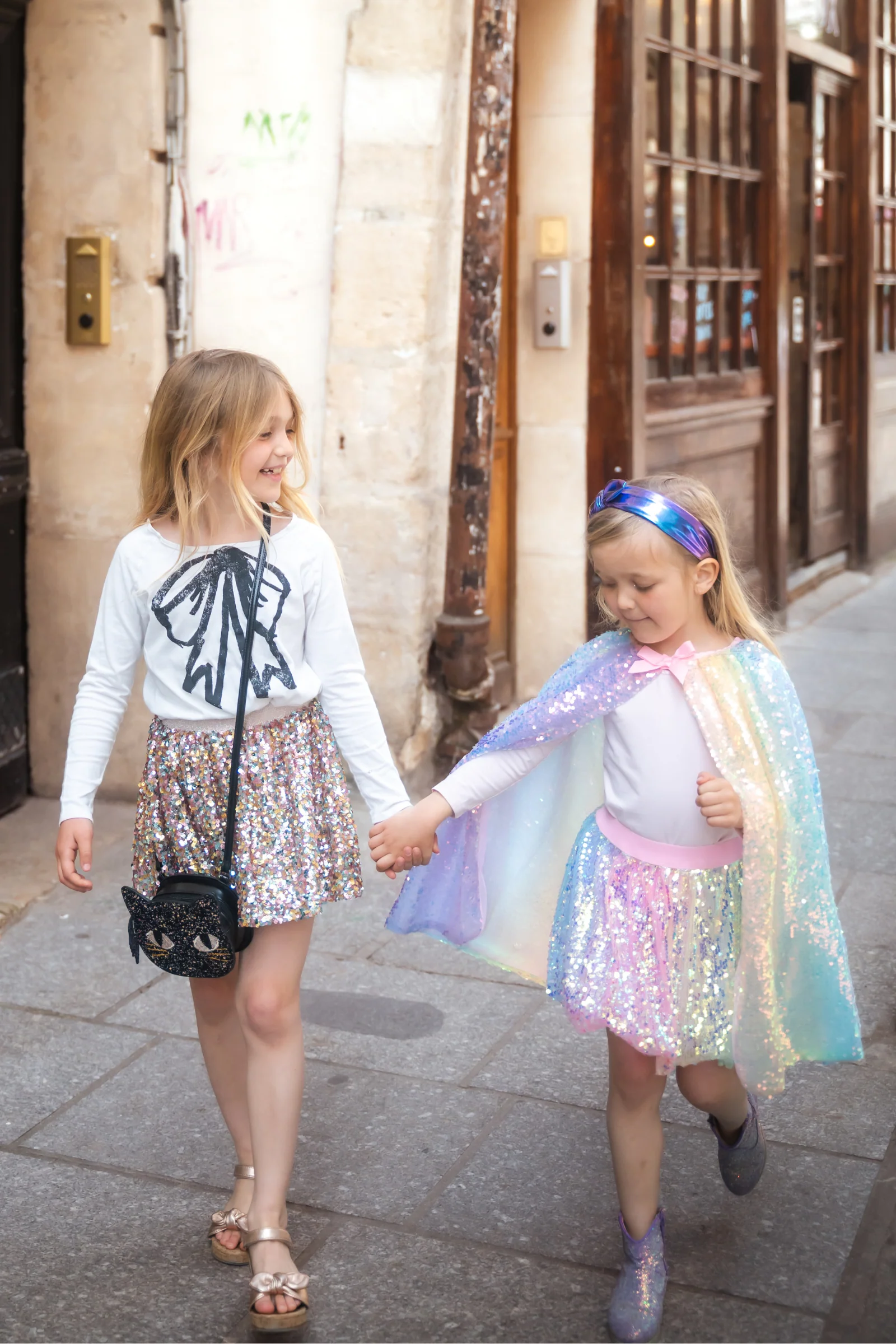 Sequins Skirt with Elastic Waistband - Image 4