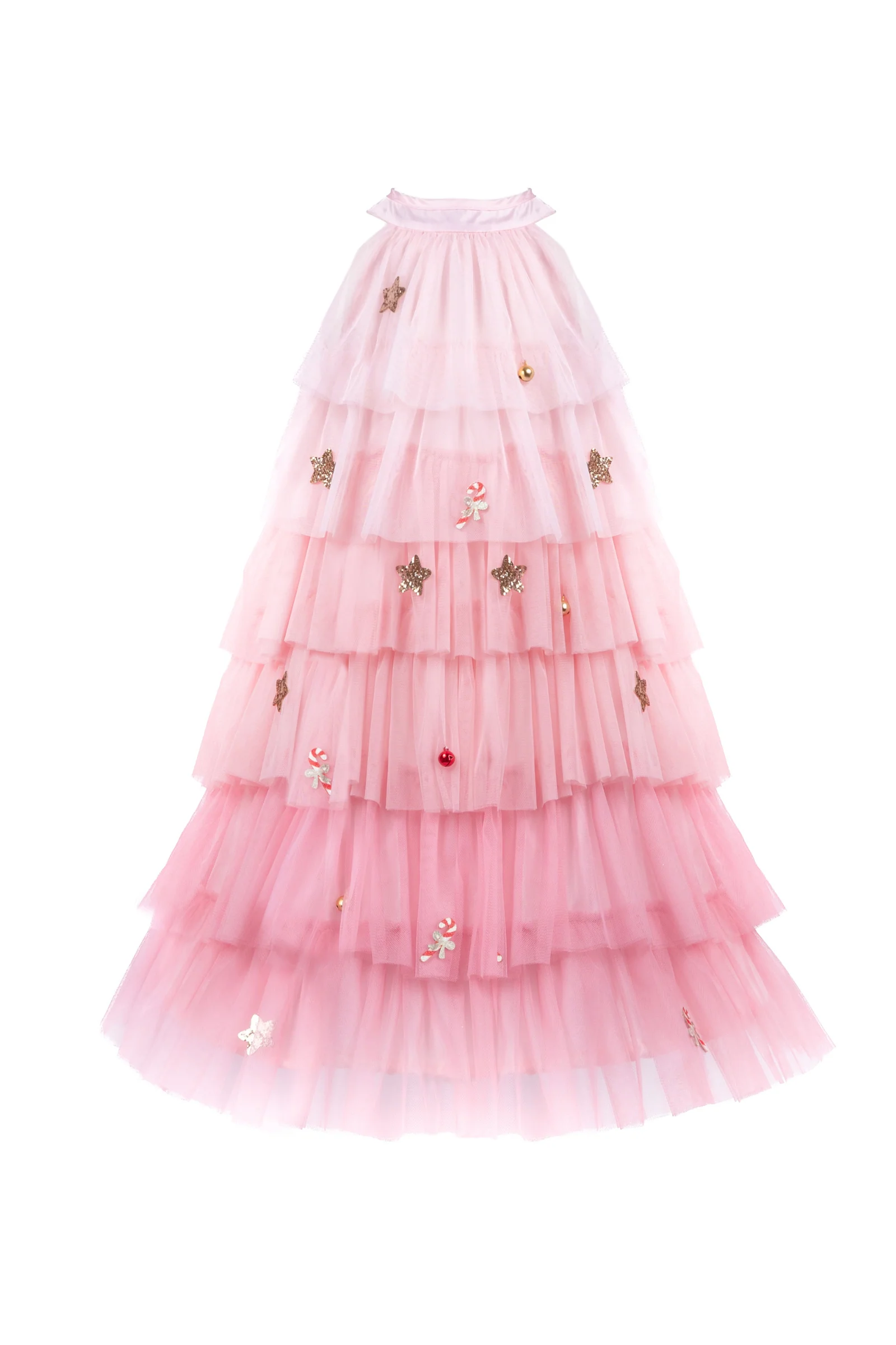 Christmas Tree Dress & Headpiece - Image 6