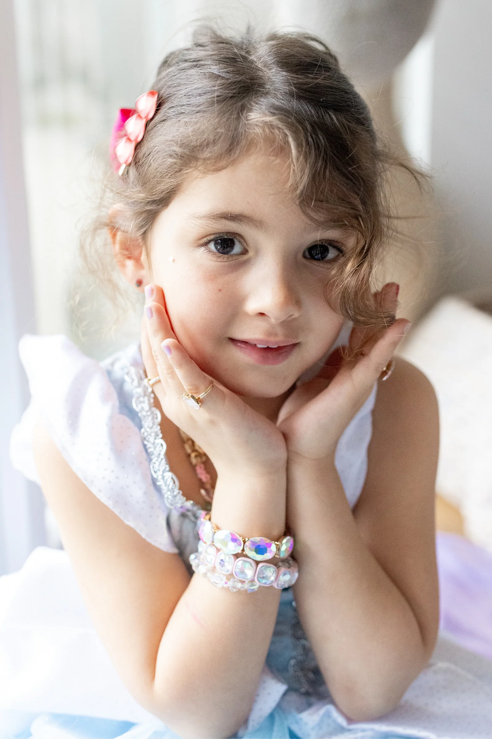 Boutique Chic Swiftie Pink Gem Bracelet - Image 2