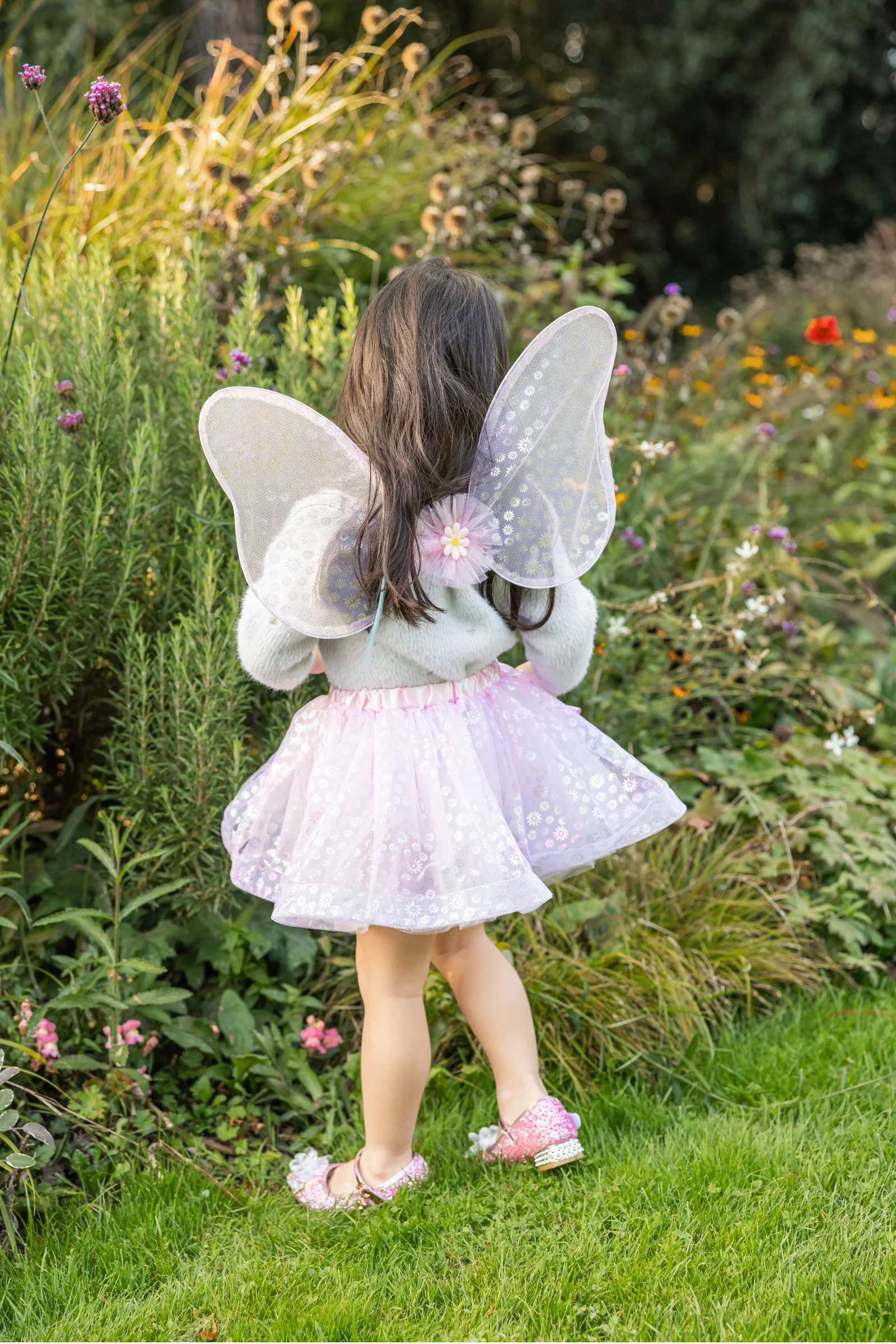 Crazy for Daisies Tutu, Wand & Wing Set - Image 2