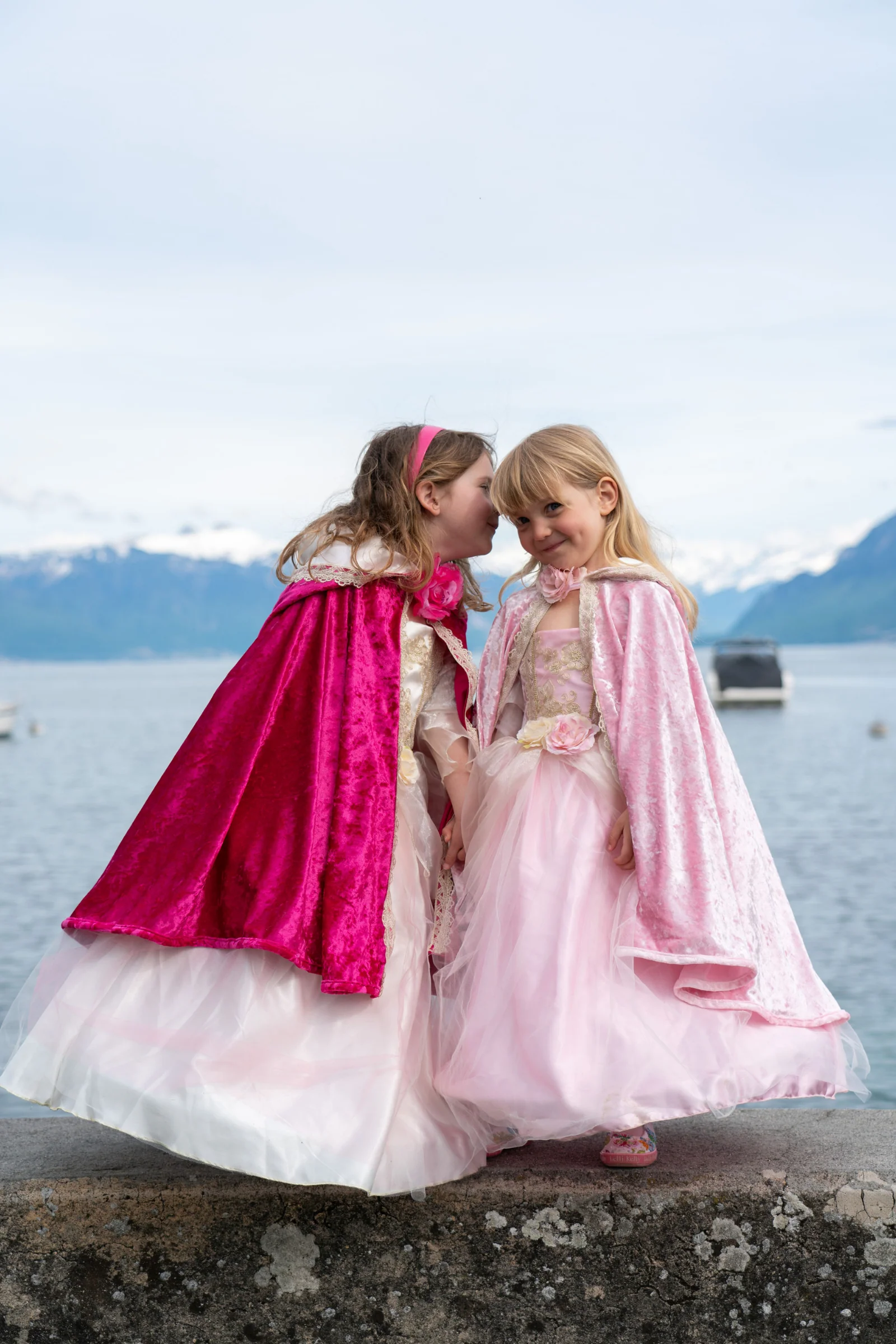 Deluxe Pink Princess Cape - Image 5