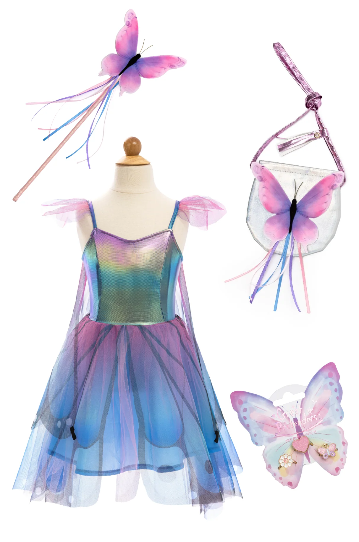 Magical Ombre Butterfly Dress-Up Bundle