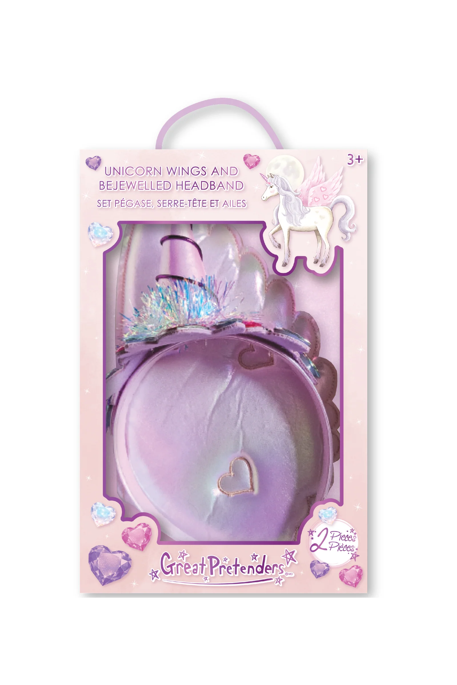 Moonbeam Alicorn Headband with Wings - Image 4