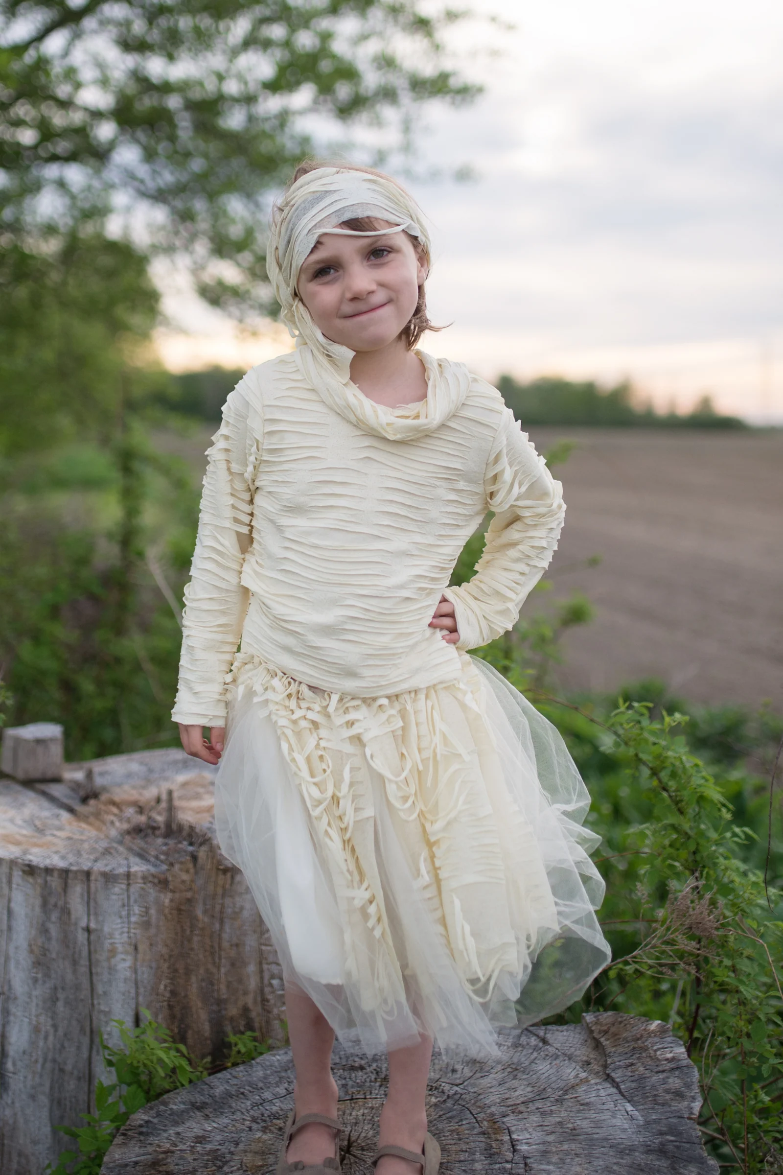 Mummy Costume with Skirt - Image 2