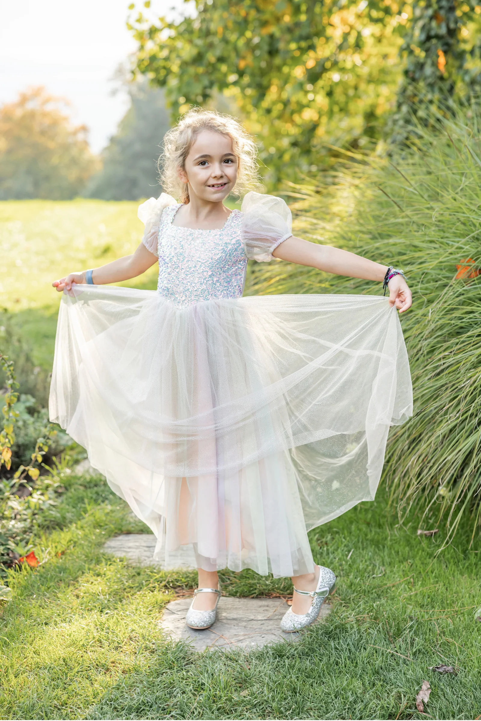 Rainbow Sherbert Sparkle Dress - Image 2