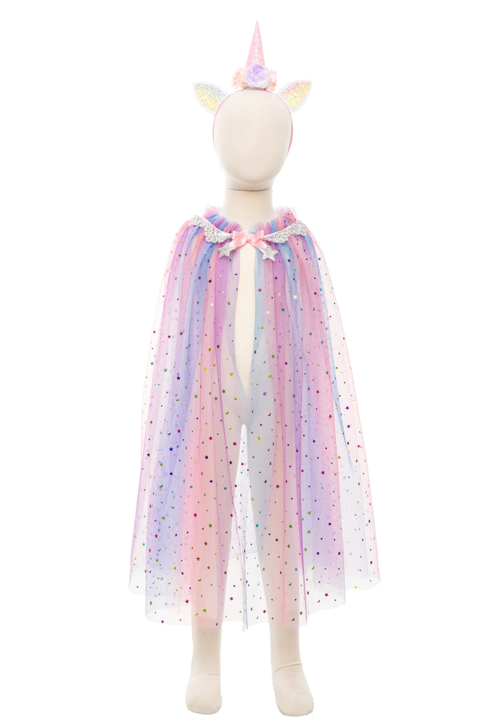 Rainbow Unicorn Cape & Headband - Image 6