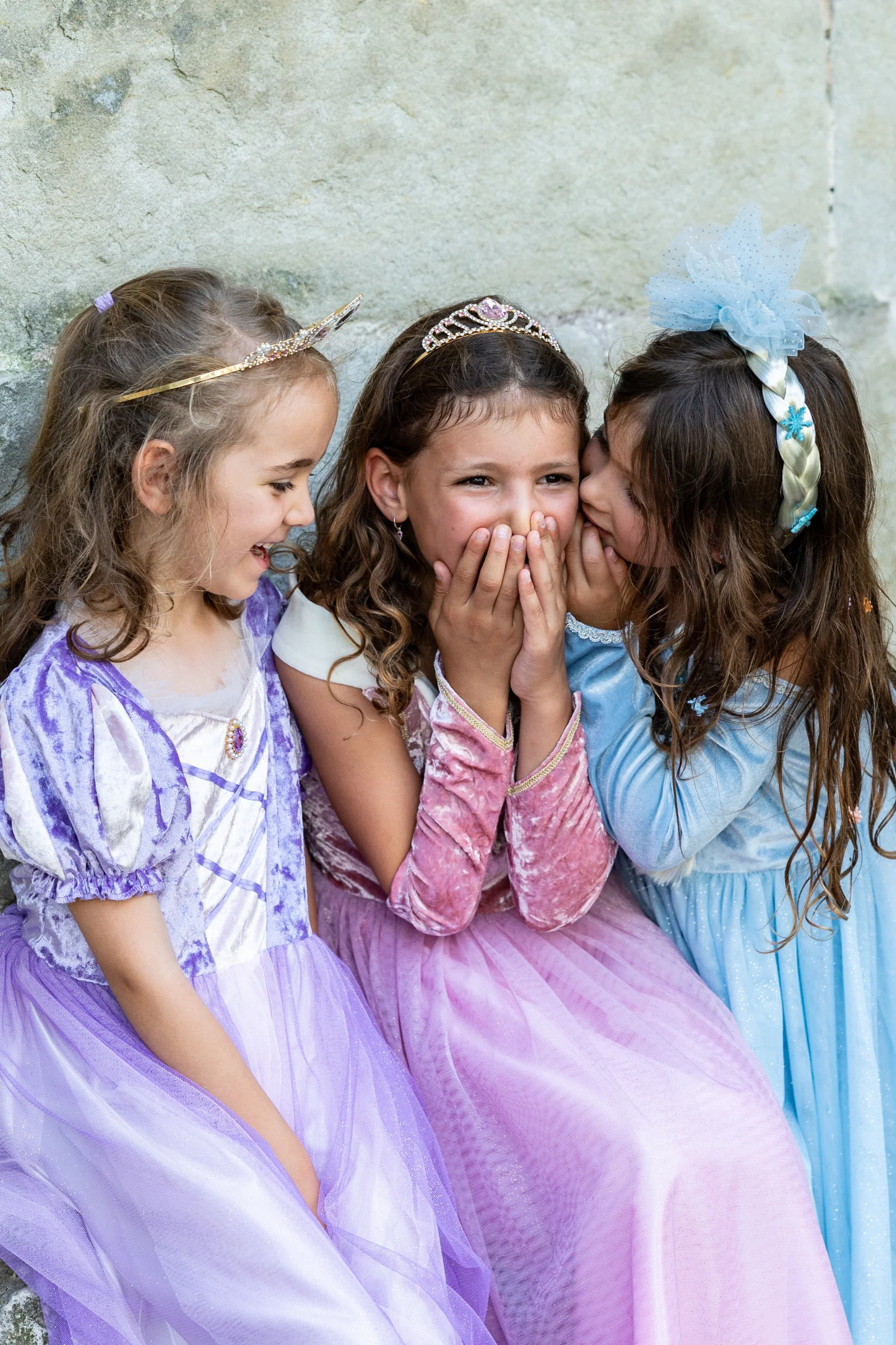 Velvety Soft Sleeping Sweetheart Princess Gown with Arm Warmers - Image 5