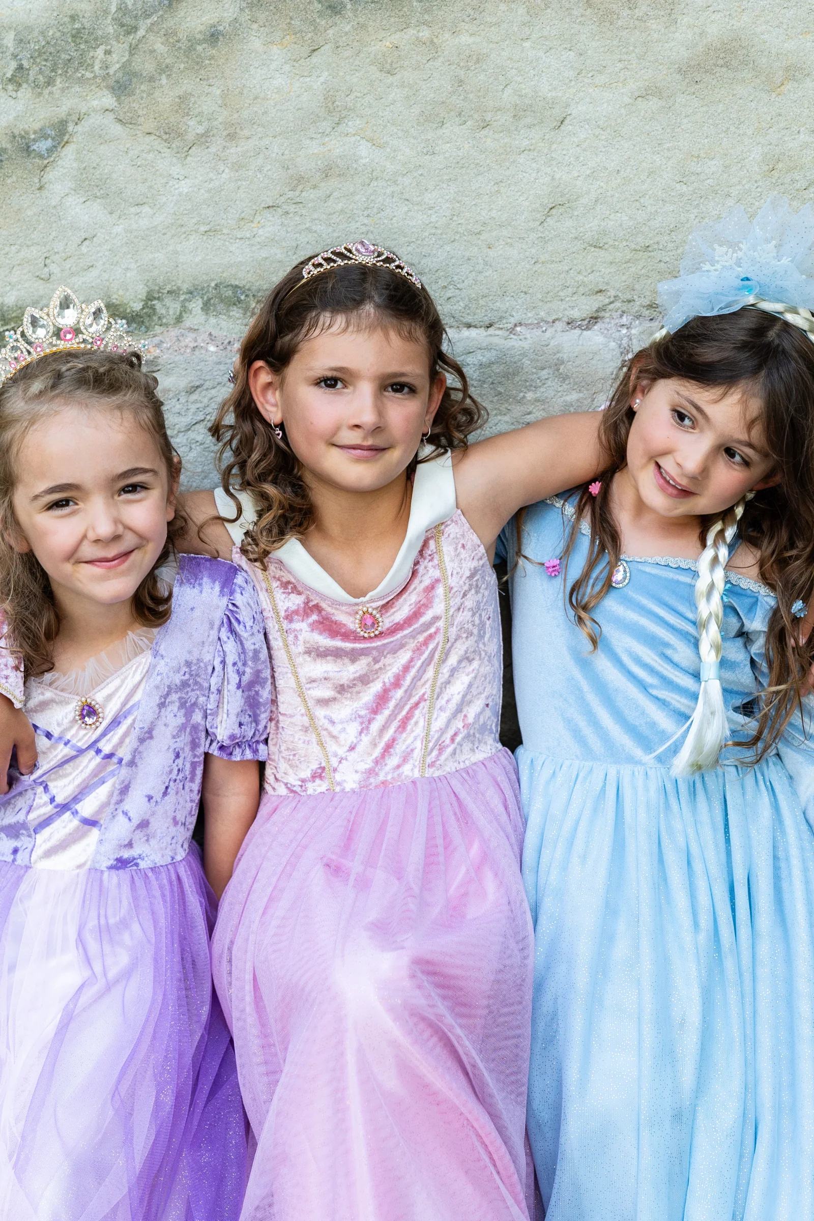 Velvety Soft Sleeping Sweetheart Princess Gown with Arm Warmers - Image 6