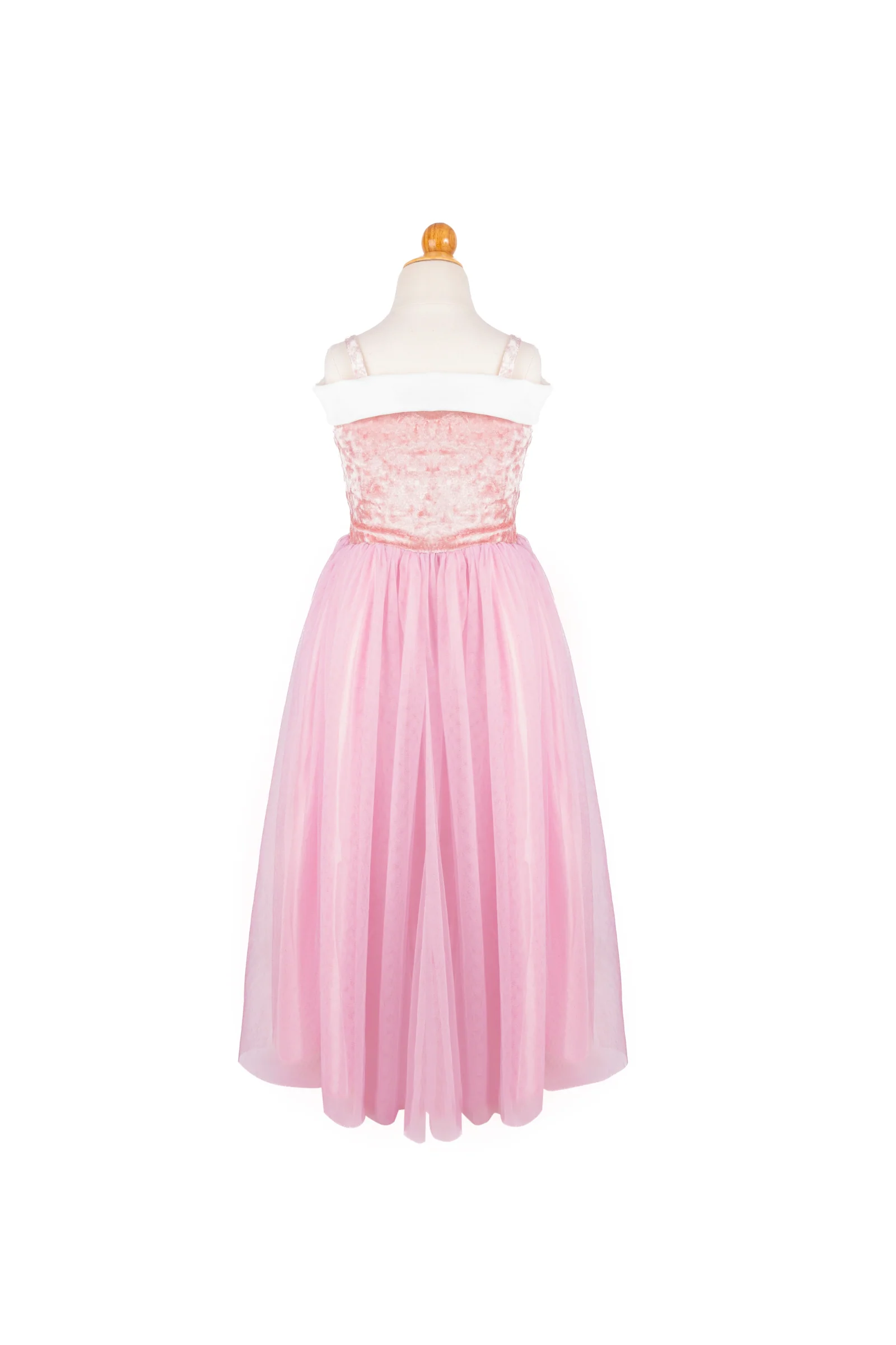 Velvety Soft Sleeping Sweetheart Princess Gown with Arm Warmers - Image 8