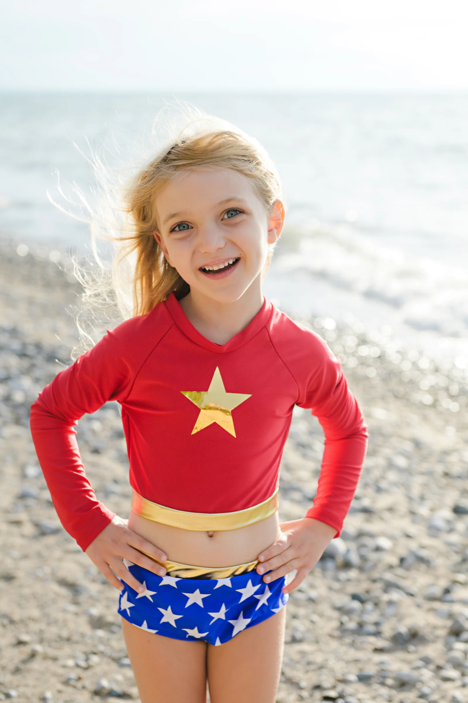 Girl Power Swim Suit
